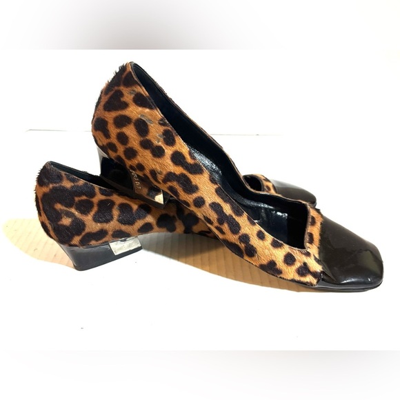 Prada Shoes - Prada ponytail pumps  brown animal print Women's Shoes with Black Accents